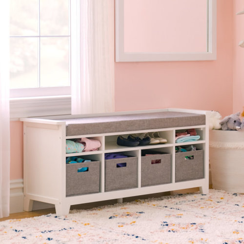 Martha Stewart Living & Learning Kids Storage Bench with Shelves & Reviews | Wayfair