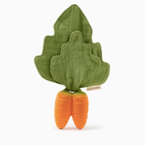 Oli & Carol Cathy the Carrot Mini Doudou Teether – Kinoko Kids