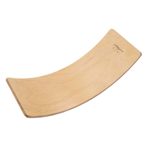 Balance Board - Natural Wood Bottom