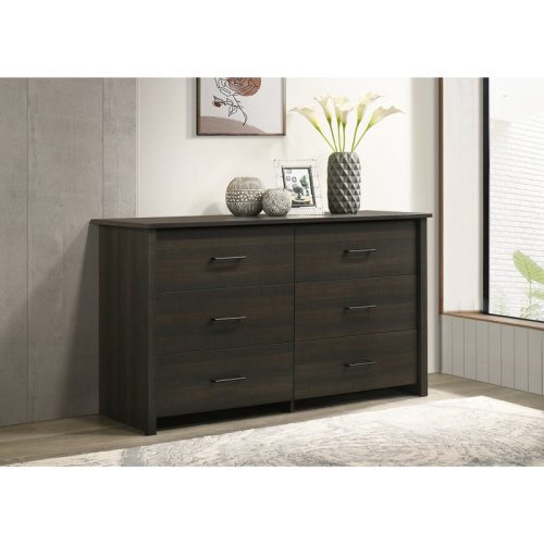 Ebern Designs Emidio 6-Drawer Dresser | Wayfair