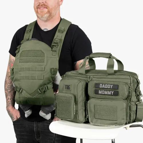 Deuce Diaper Bag & Baby Carrier Bundle | Tactical Baby Gear Deal
