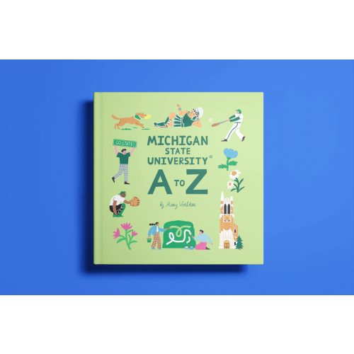 Michigan State University A to Z Hard Cover Book