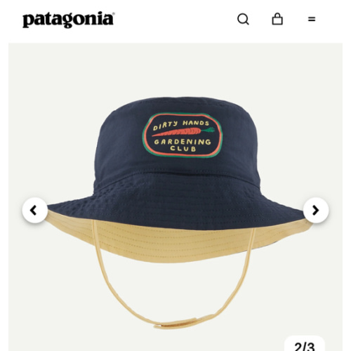 Patagonia Baby Sun Bucket Hat