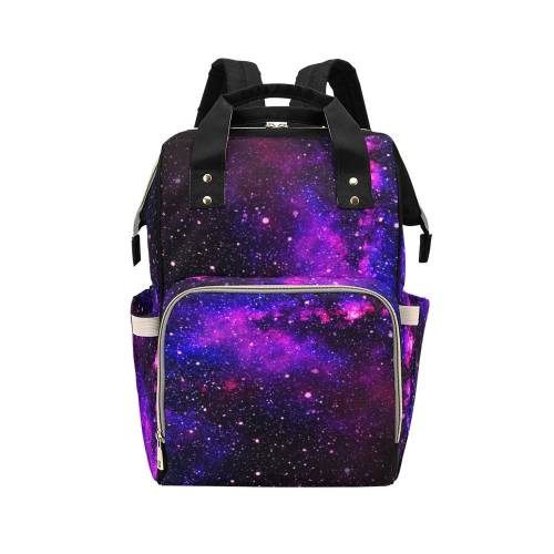 Galaxy Diaper Bag Backpack Space Stars Insulated Travel Case Drink Cooler Baby Shower Gift Idea Mom Dad New Parent Newborn Infant Toddler