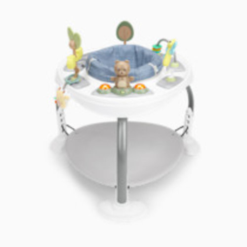 Ingenuity Bounce to Bloom 2-in-1 Activity Jumper & Table
