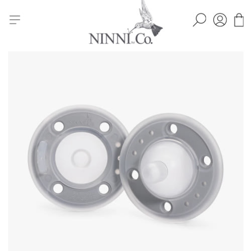 Ninni Pacifier Frost 2 Pack