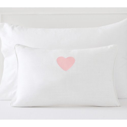Heart Icon Personalized Pillow Cover