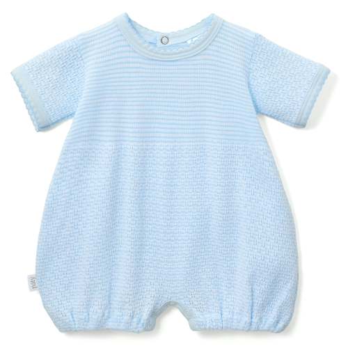Paty Knit Solid Color Bubble with Pima Trim - PatyInc