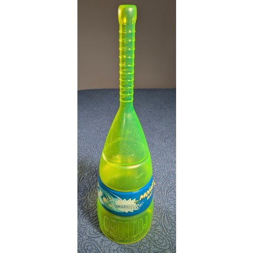 Vintage 1993 Mongo Bat Whistling Toy Neon Green Mattel Works