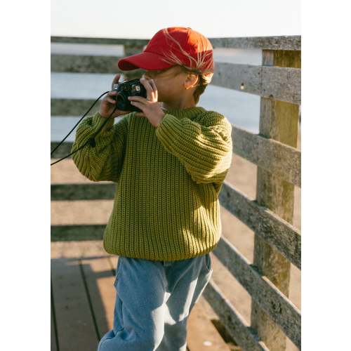 Chunky Knit- Warm Pear