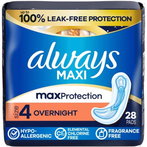 Always Maxi Pads - 28ct