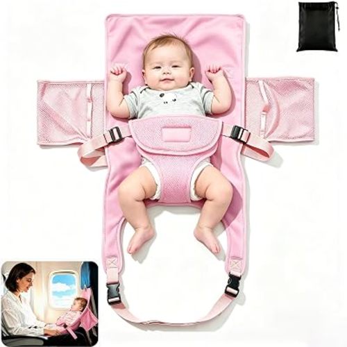 Baby Airplane Bed, Pink, Suits Infants Under 18in, 1-12M
