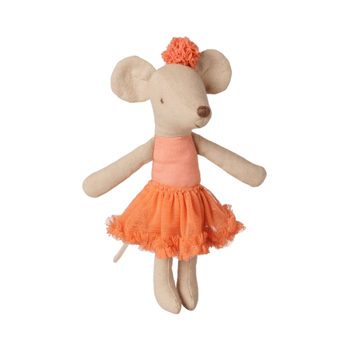 Ballerina mouse, Big sister - Dusty coral