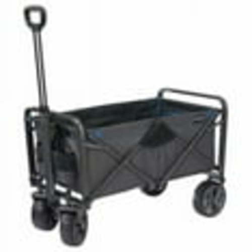 Mac Sports XL Folding Wagon with Brakes.Maximum Load 350 lb.All-terrain Wheels.Back Unzips for Longer Cargo.