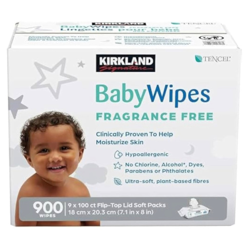 Kirkland Signature Baby Wipes Fragrance Free