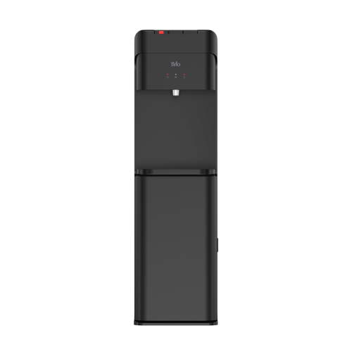 Brio 430 Black Bottom Load Water Cooler Dispenser, Hot, Cold & Room Temperature, 10.5" Dispense Height for 5-Gallon Bottles