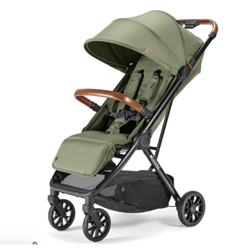 Forest Green Bēbee V3 Lightweight Stroller | Bombi Gear