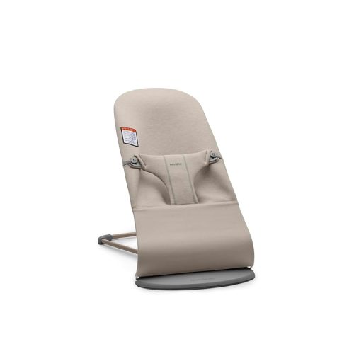 BabyBjörn Bouncer Bliss, 3D Jersey, Sand Gray
