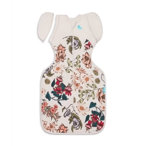 Love to Dream swaddle-up-2-in-1-transition-bag-quilted-cotton-2-5-tog-cream-wandering-folk