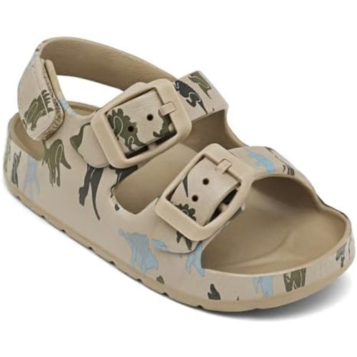 ChayChax Toddler Boys Girls Double Buckle Sandals Children's Adjustable Back Strap Water Sandal