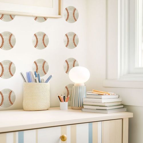 Mej Mej Baseball Peel & Stick Wall Decals