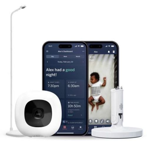 Nanit ProSmart Camera + Floor Stand and Flex Stand Bundle