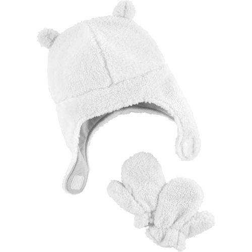 Simple Joy's by Carters Baby Hat and Mitten Set