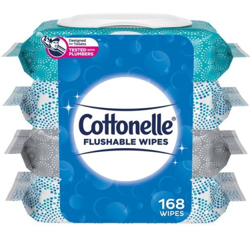Cottonelle Flushable Wet Wipes