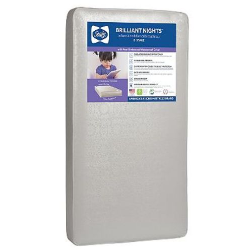 Sealy Brilliant Nights 2-Stage Crib Mattress