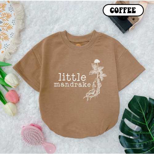 Little Mandrake Baby Bubble Romper, Magic Baby Clothes, Mandrake Baby Bodysuit, Pregnancy Reveal, Newborn Outfits, baby shower gift