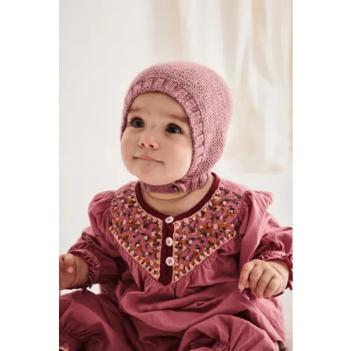 Baby Beachwalk Bonnet in Antique Rose
