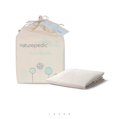 Waterproof Organic Crib Mattress Protector Pad