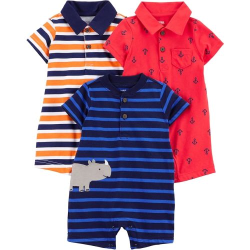 Simple Joys by Carter's baby-boys 3-pack Rompers