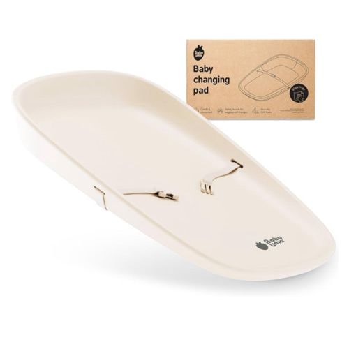 Baby Uma Wipeable Changing Pad - 100% Waterproof Baby Changing Pad for Dresser, Comfortable EVA Foam, 27″ x 17.5″