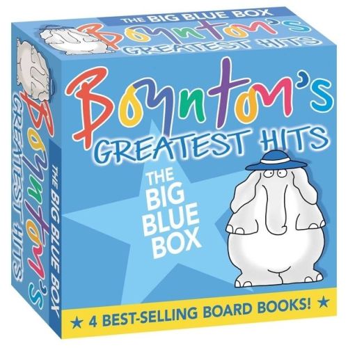 Boynton's Greatest Hits: Moo, Baa, La La La; A to Z; Doggies; Blue Hat, Green Hat (Volume 1) Boxed Set (Board Book) by Sandra Boynton