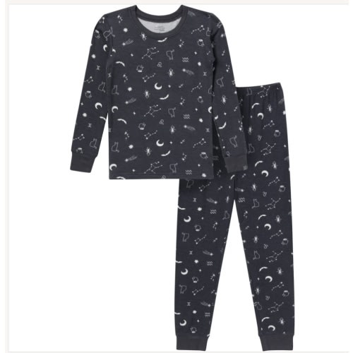 2-Piece Baby Neutral Halloween Night Snug Fitting Footless Pajama Set – Gerber Childrenswear