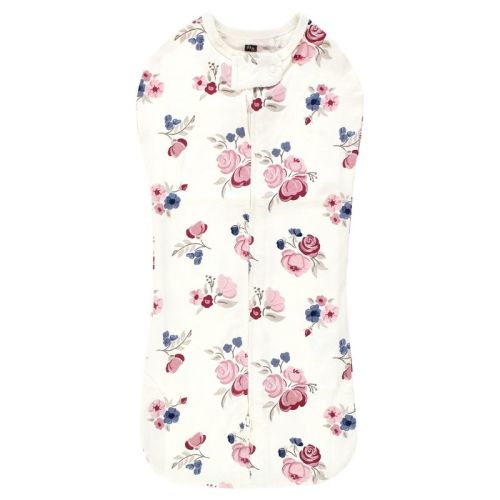 Hudson Baby Infant Girl Sleep Pod, Dusty Rose Floral, 0-2 Months