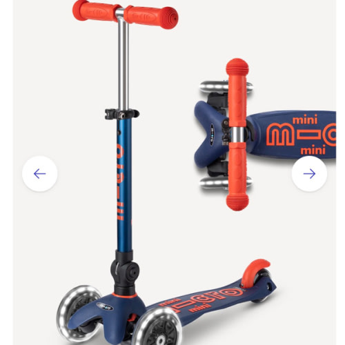 Micro Mini Foldable LED Scooter – Micro Kickboard