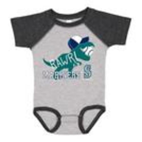 Baby Seattle Mariners Rawr Onesie