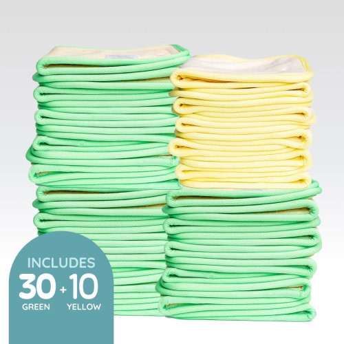 Full Time Super Absorbency Value Bundle (40 Pack) – Kinder Cloth Diaper Co.
