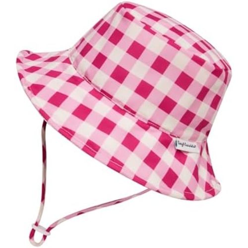 Tiny Twinkle Baby&Toddler Sun Hat|Adjustable UPF 50+ Bucket Hat for Infants&Kids|Lightweight Quick-Dry Hat for Beach&Swim