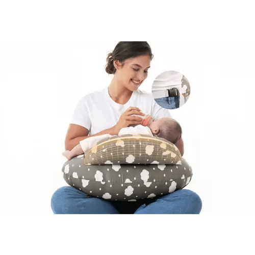 Adjustable Nursing Pillow in Classic Grey – Momcozy