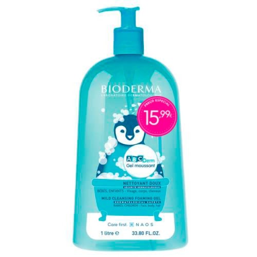 Bioderma ABCDerm Gel Moussant 1000ml Special Price