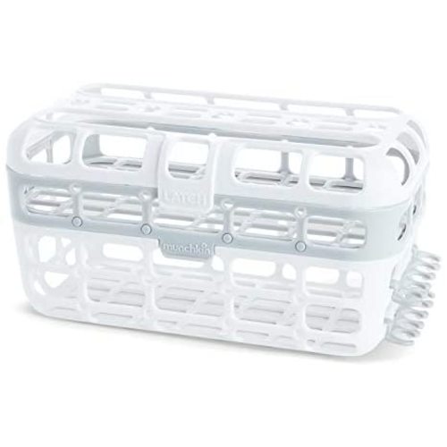 Munchkin High Capacity Dishwasher Basket, 1 Pack, Grey