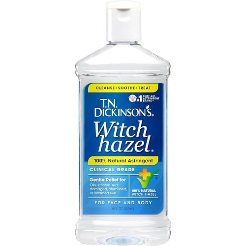 Dickinson's Witch Hazel All Natural Astringent 8 oz (Pack of 4)