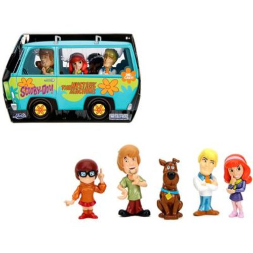 Set of 5 Diecast Figures "Scooby-Doo" TV Series "Metalfigs" Series Die Cast Models by Jada