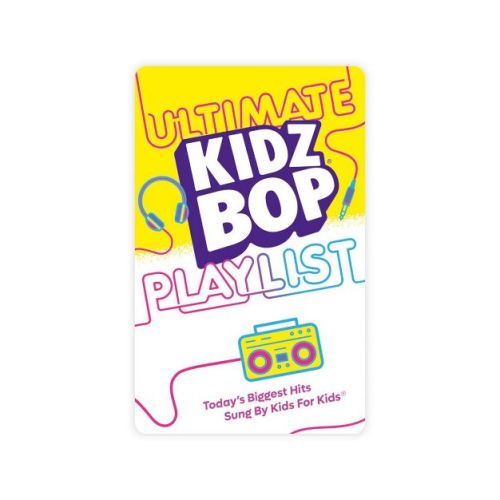 Yoto Ultimate KIDZ BOP Playlist Audio Card: Educational Music for 1st-4th Grade, Compatible with Yoto Player