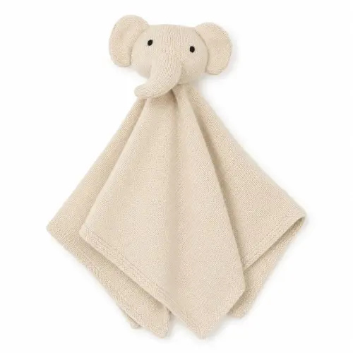 Organic Baby Lovey - Elephant