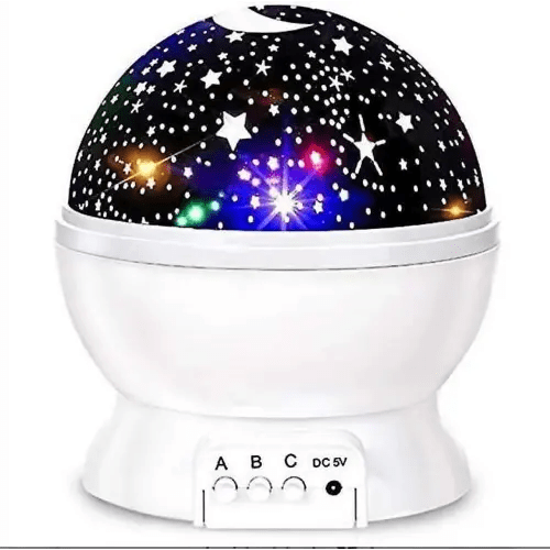 Dream Rotating Projection Lamp Mokoqi Star Projector Night Lights For Kids, Birthday Gifts For 1-4-6-14 Year Old Girl Boy Kids Bedroom, Glow In The Da