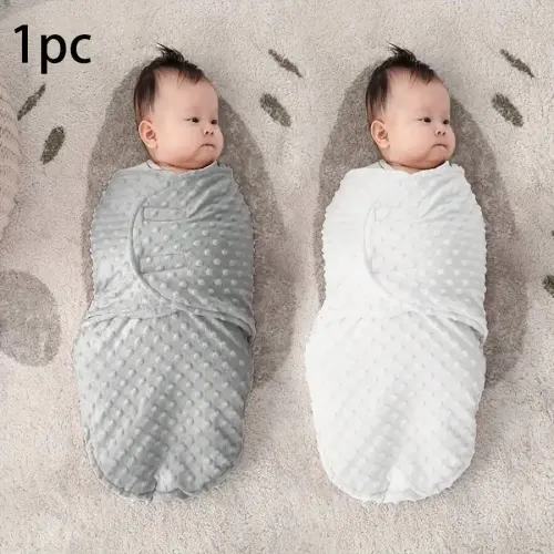 Baby Bean Bag Blanket, Newborn Anti-Colic Wrap, Swaddle, 3D Plush Baby Blanket, Soft Skin Touch, Warm and Comfortable Sleep Sack - TikTok Shop